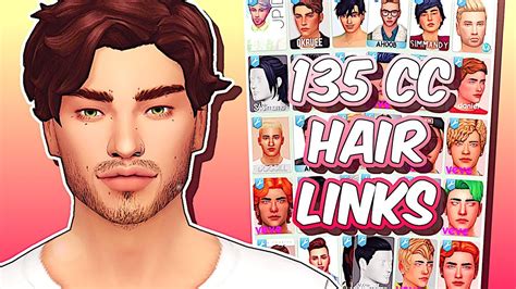 sims 4 male hairs|sims 4 cc male hair folder.